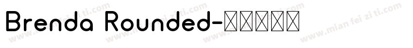Brenda Rounded字体转换
